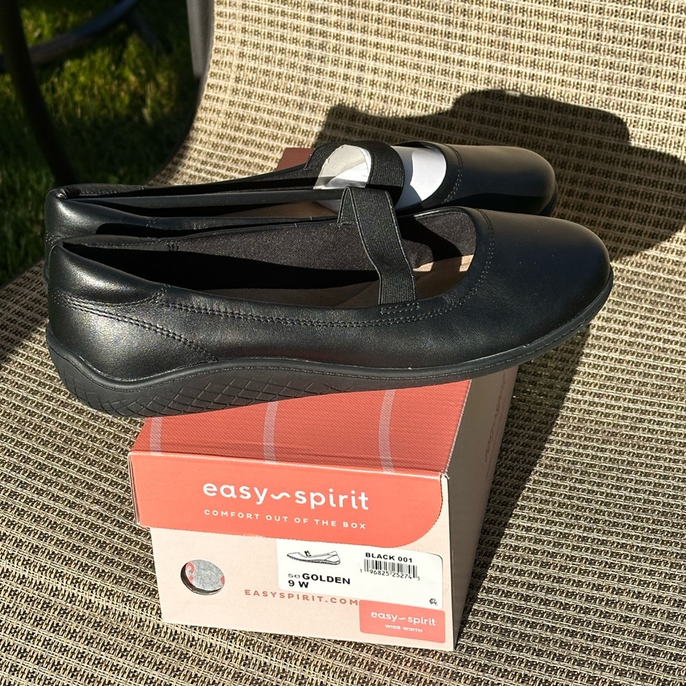 Golden Mary Jane Casual Ballet Flats